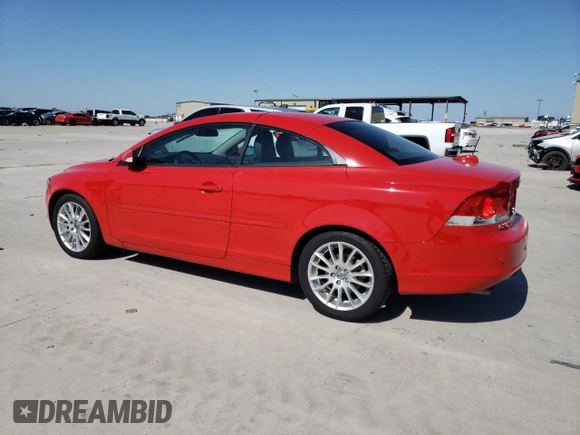 2007 Volvo C70 with VIN YV1MC68217J026395, listed as a Copart auction lot 52525275 with 92,930 mi miles and Clean Title. Bid and sale history available at carsss.com. Image 2.