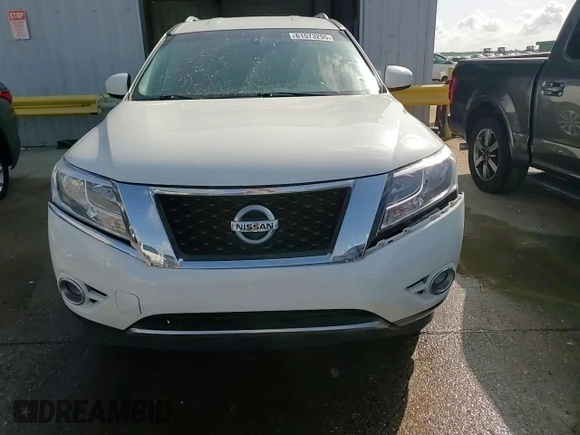 2016 Nissan Pathfinder S with VIN 5N1AR2MN0GC631752, listed as a Copart auction lot 61573295 with 116,797 mi miles and Salvage title. Bid and sale history available at DreamBid. Image 14.