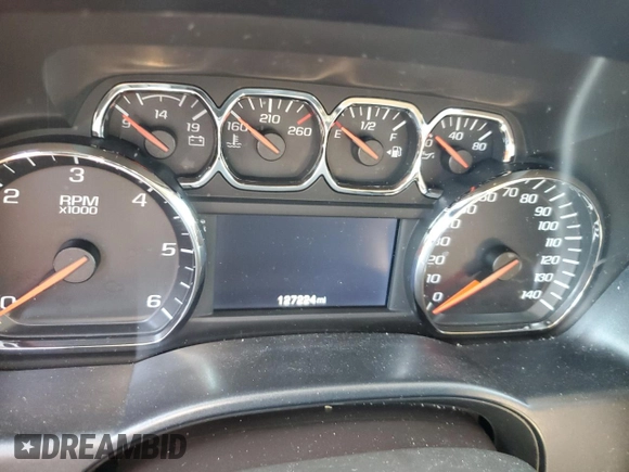 2014 Chevrolet Silverado 1500 LTZ with VIN 1GCVKSEC8EZ156725, listed as a Copart auction lot 43711365 with 127,224 mi miles and Salvage Title. Bid and sale history available at DreamBid. Image 9.