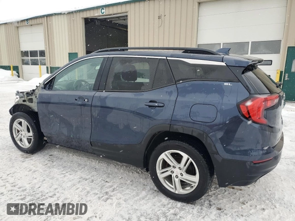 2018 GMC Terrain SLE with VIN 3GKALTEXXJL123185, listed as a Copart auction lot 45950595 with 120,635 mi miles and Salvage Title. Bid and sale history available at carsss.com. Image 2.