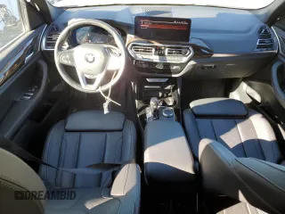 2022 BMW X3 sDrive30i with VIN WBX47DP0XNN186069, listed as a Copart auction lot 87093994 with 22,205 mi miles and Salvage Title. Bid and sale history available at DreamBid. Image 8.