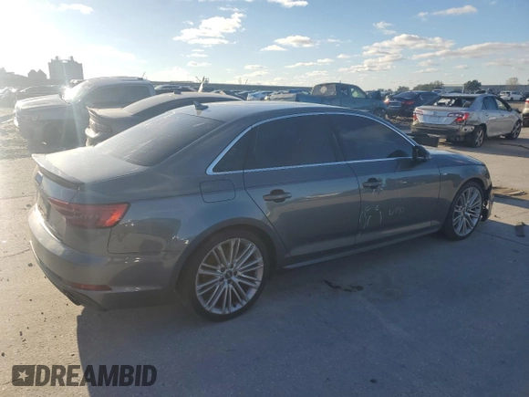 2017 Audi A4 Premium Plus with VIN WAULNAF45HN034512, listed as a Copart auction lot 84020264 with 85,803 mi miles and Salvage Title. Bid and sale history available at carsss.com. Image 3.