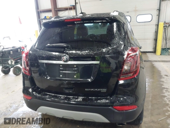 2019 Buick Encore Preferred with VIN KL4CJESB8KB718595, listed as a IAAI auction lot 41254008 with 59,785 mi miles. Bid and sale history available at carsss.com. Image 16.