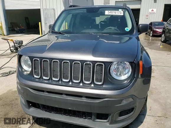 2017 Jeep Renegade Sport with VIN ZACCJAAB9HPF61383, listed as a Copart auction lot 54016175 with 87,598 mi miles and Clean title. Bid and sale history available at DreamBid. Image 13.