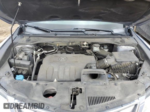 2015 Acura RDX Tech Pkg with VIN 5J8TB3H59FL005733, listed as a Copart auction lot 50652225 with 124,559 mi miles and Salvage Title. Bid and sale history available at carsss.com. Image 14.