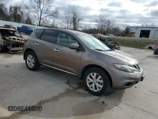 2011 Nissan Murano S with VIN JN8AZ1MU9BW067181, listed as a Copart auction lot 80911904 with 158,072 mi miles and Salvage Title. Bid and sale history available at carsss.com. Image 4.