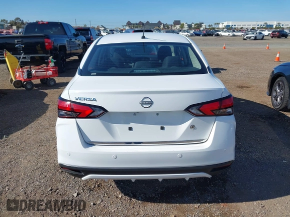 2024 Nissan Versa S with VIN 3N1CN8DV2RL842635, listed as a IAAI auction lot 41905145 with 12,622 mi miles. Bid and sale history available at carsss.com. Image 16.