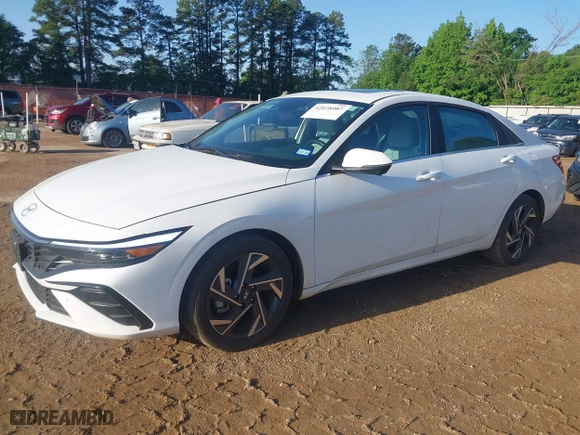 2024 Hyundai Elantra Limited with VIN KMHLP4DGXRU775401, listed as a IAAI auction lot 42078987 with 23,335 mi miles. Bid and sale history available at carsss.com. Image 17.