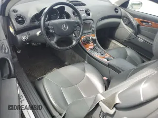 2005 Mercedes-Benz SL 500 with VIN WDBSK75F95F104935, listed as a Copart auction lot 60493705 with 89,994 mi miles and Salvage title. Bid and sale history available at DreamBid. Image 8.