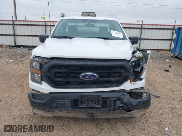 2023 Ford F-150 XL with VIN 1FTMF1CPXPKF78037, listed as a IAAI auction lot 41449060 with 13,255 mi miles and . Bid and sale history available at carsss.com. Image 12.