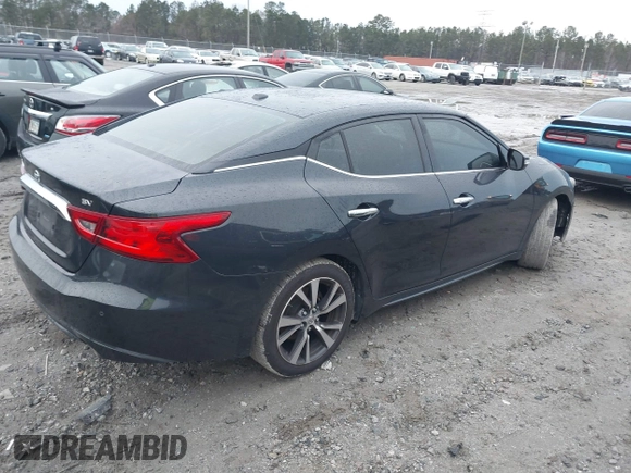 2017 Nissan Maxima SV with VIN 1N4AA6AP9HC383839, listed as a IAAI auction lot 41293915 with 141,621 mi miles and . Bid and sale history available at DreamBid. Image 4.