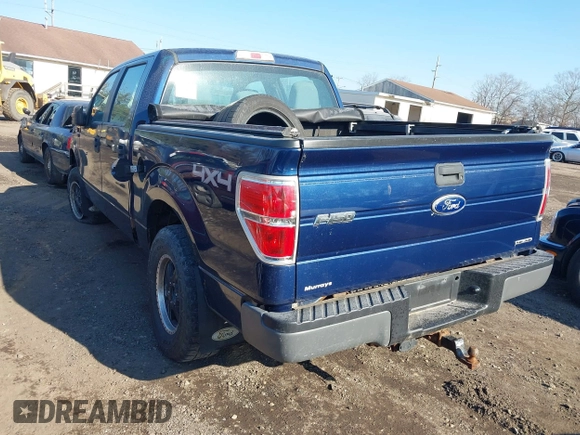 2011 Ford F-150 XL with VIN 1FTFW1EF9BFD05864, listed as a IAAI auction lot 41415000 with 999,999 mi miles. Bid and sale history available at carsss.com. Image 3.