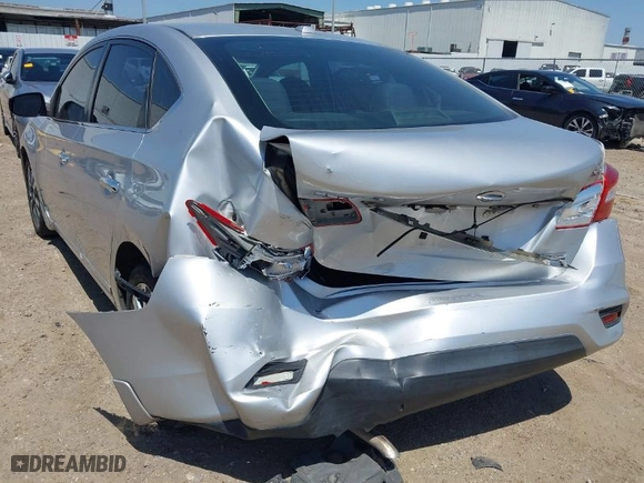 2019 Nissan Sentra S with VIN 3N1AB7AP2KY203809, listed as a IAAI auction lot 42026306 with 73,424 mi miles. Bid and sale history available at carsss.com. Image 6.
