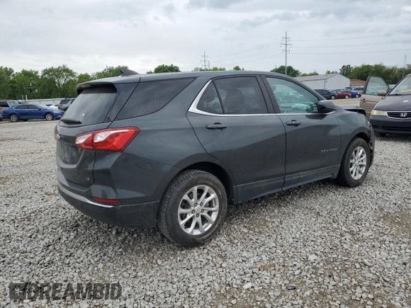 2021 Chevrolet Equinox LT z VIN 2GNAXKEV0M6102306, wystawiony jako Copart lot #57865405 z przebiegiem 86 471 mil mil oraz Szkoda całkowita • Salvage title. Historia ofert i sprzedaży dostępna na DreamBid. Obrazek 3.