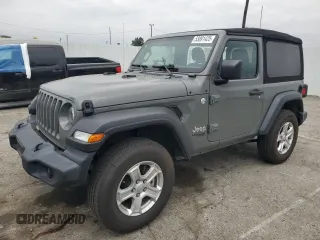 2020 Jeep Wrangler Sport S with VIN 1C4GJXAN8LW130902, listed as a Copart auction lot 53891425 with 64,858 mi miles and Salvage title. Bid and sale history available at DreamBid. Image 1.