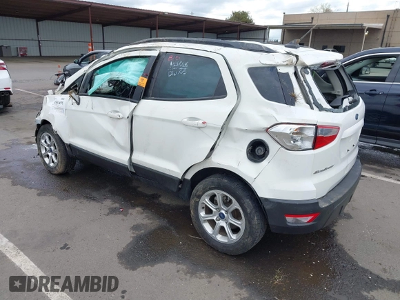 2018 Ford EcoSport SE with VIN MAJ3P1TE1JC220730, listed as a IAAI auction lot 41861691 with Not Provided miles. Bid and sale history available at carsss.com. Image 3.