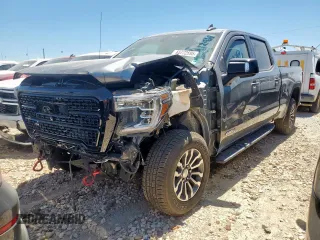 2021 GMC Sierra 1500 AT4 with VIN 3GTP9EELXMG408284, listed as a Copart auction lot 65772595 with 29,953 mi miles and Salvage title. Bid and sale history available at DreamBid. Image 1.