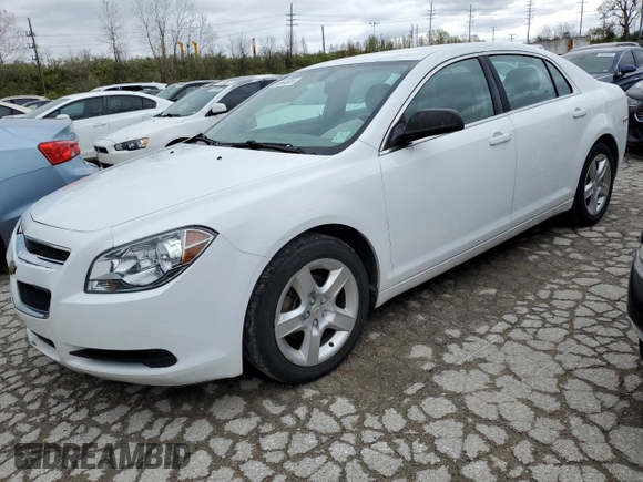 2012 Chevrolet Malibu 1FL with VIN 1G1ZA5EU8CF222177, listed as a Copart auction lot 48044924 with 128,034 mi miles and Salvage Title. Bid and sale history available at DreamBid. Image 1.