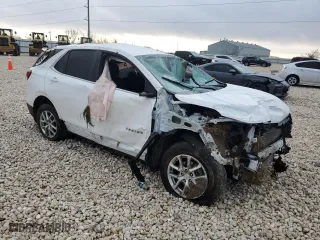 2023 Chevrolet Equinox LT with VIN 3GNAXTEG2PL236791, listed as a Copart auction lot 43892935 with 0 mi miles and Salvage Title. Bid and sale history available at carsss.com. Image 4.