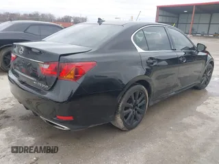 2014 Lexus GS 350 with VIN JTHCE1BL5E5023374, listed as a IAAI auction lot 41532507 with 139,668 mi miles. Bid and sale history available at carsss.com. Image 4.