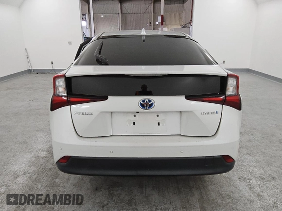 2021 Toyota Prius L Eco with VIN JTDKAMFU3M3141253, listed as a Copart auction lot 45244345 with 183,396 mi miles and Clean Title. Bid and sale history available at DreamBid. Image 6.