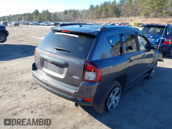 2016 Jeep Compass High Altitude Edition with VIN 1C4NJDEB0GD707882, listed as a IAAI auction lot 41112184 with 132,721 mi miles. Bid and sale history available at carsss.com. Image 4.