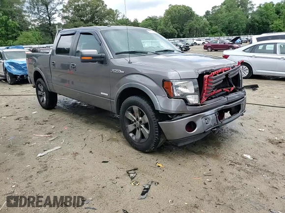 2012 Ford F-150 XL with VIN 1FTFW1ET3CFC46575, listed as a Copart auction lot 58613805 with 141,694 mi miles and Clean title. Bid and sale history available at DreamBid. Image 13.