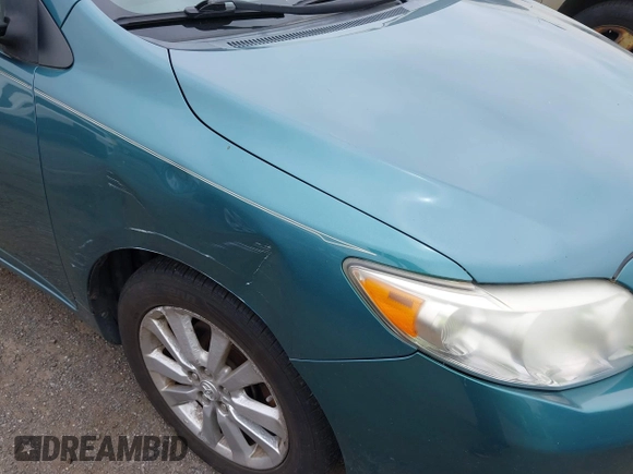 2009 Toyota Corolla with VIN 2T1BU40E39C019144, listed as a IAAI auction lot 42605037 with 178,088 mi miles and . Bid and sale history available at DreamBid. Image 12.