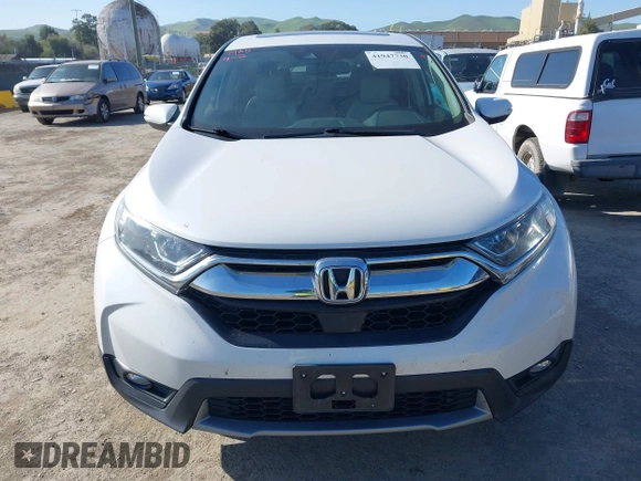 2019 Honda CR-V EX-L with VIN 5J6RW2H88KA017955, listed as a IAAI auction lot 41947730 with 69,955 mi miles and . Bid and sale history available at carsss.com. Image 13.
