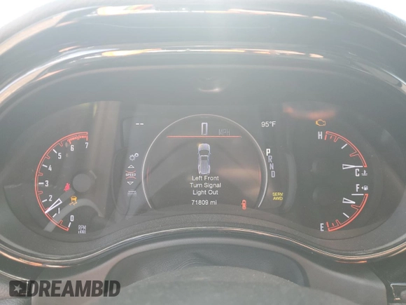 2021 Dodge Durango Pursuit with VIN 1C4SDJFT7MC724213, listed as a Copart auction lot 56631665 with 71,809 mi miles and Salvage title. Bid and sale history available at DreamBid. Image 9.