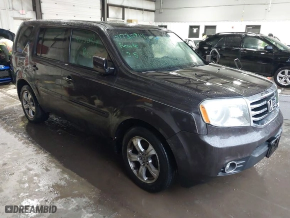 2012 Honda Pilot EX-L with VIN 5FNYF4H66CB059772, listed as a IAAI auction lot 41730914 with 255,094 mi miles. Bid and sale history available at carsss.com. Image 1.