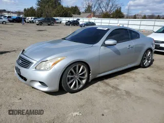 2008 Infiniti G37 Coupe Sport with VIN JNKCV64EX8M116462, listed as a Copart auction lot 47178865 with 183,970 mi miles and Salvage Title. Bid and sale history available at carsss.com. Image 1.
