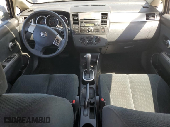 2010 Nissan Versa S with VIN 3N1BC1AP4AL362129, listed as a Copart auction lot 58755525 with 121,878 mi miles and Salvage title. Bid and sale history available at DreamBid. Image 8.
