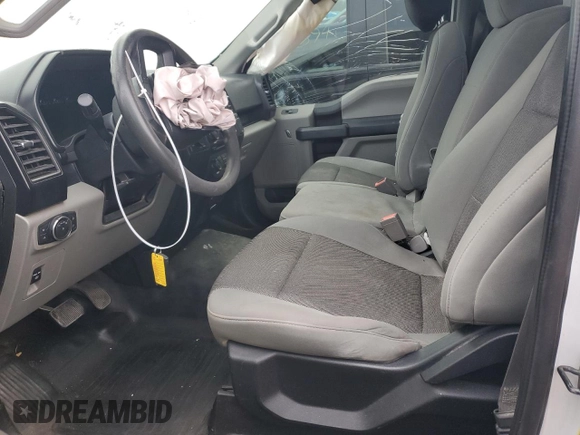 2018 Ford F-150 XL with VIN 1FTMF1EB6JKD15262, listed as a Copart auction lot 85259534 with 196,625 mi miles and Salvage Title. Bid and sale history available at carsss.com. Image 7.