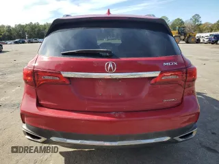 2018 Acura MDX Advance with VIN 5J8YD4H82JL002830, listed as a Copart auction lot 43667625 with 117,192 mi miles and Salvage Title. Bid and sale history available at carsss.com. Image 6.