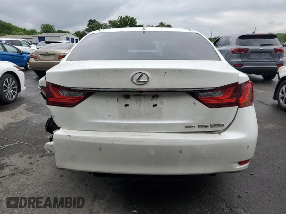 2015 Lexus GS 350 z VIN JTHCE1BL4FA009880, wystawiony jako Copart lot #59073665 z przebiegiem 223 223 mil mil oraz Szkoda całkowita • Salvage title. Historia ofert i sprzedaży dostępna na DreamBid. Obrazek 6.