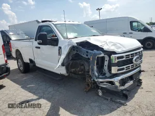 2024 Ford F-350 XL with VIN 1FTRF3BN4REF47739, listed as a Copart auction lot 55685555 with 4,103 mi miles and Salvage title. Bid and sale history available at DreamBid. Image 4.