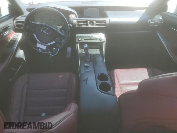 2016 Lexus IS 200t with VIN JTHBA1D26G5007148, listed as a Copart auction lot 50635665 with 105,371 mi miles and Salvage Title. Bid and sale history available at DreamBid. Image 8.