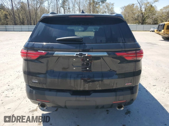 2023 Chevrolet Traverse RS with VIN 1GNERJKW8PJ270608, listed as a Copart auction lot 50543995 with 23,388 mi miles and Salvage Title. Bid and sale history available at carsss.com. Image 6.
