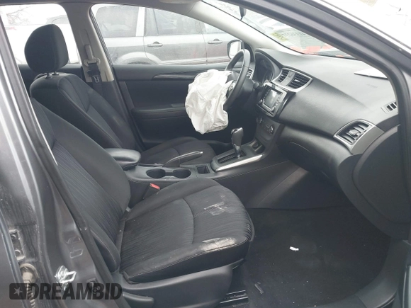 2017 Nissan Sentra SV z VIN 3N1AB7AP0HY376480, wystawiony jako IAAI lot #41936237 z przebiegiem 74 010 mil mil oraz . Historia ofert i sprzedaży dostępna na DreamBid. Obrazek 5.