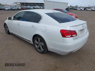 2008 Lexus GS 350 with VIN JTHBE96S180041013, listed as a IAAI auction lot 41945297 with 167,342 mi miles. Bid and sale history available at carsss.com. Image 3.