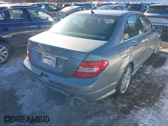 2012 Mercedes-Benz C-Class C 300 Sport with VIN WDDGF8BB4CR232133, listed as a IAAI auction lot 41610397 with 56,161 mi miles. Bid and sale history available at carsss.com. Image 4.