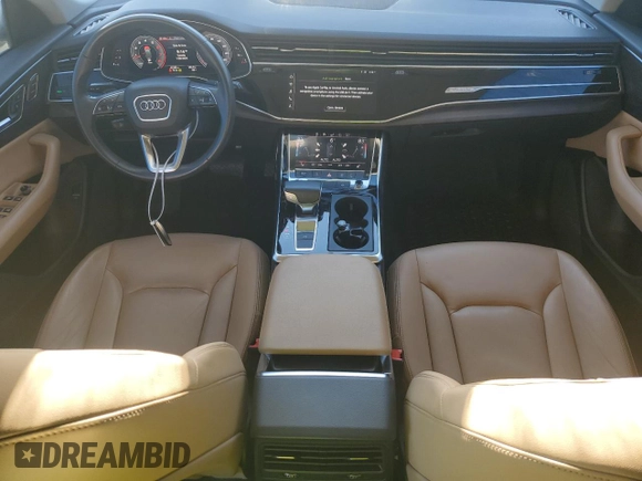 2019 Audi Q8 Premium z VIN WA1AVAF16KD010811, wystawiony jako Copart lot #42600195 z przebiegiem 42 385 mil mil oraz Czysty tytuł • Clean title. Historia ofert i sprzedaży dostępna na DreamBid. Obrazek 8.