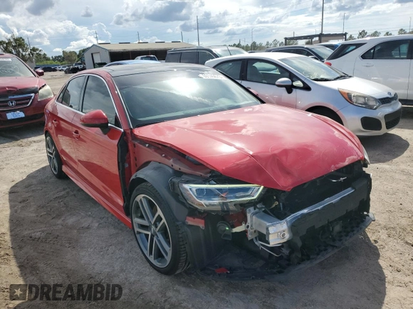 2018 Audi A3 Sedan Premium Plus with VIN WAUJ8GFFXJ1045487, listed as a Copart auction lot 69340673 with 22,161 mi miles. Bid and sale history available at carsss.com. Image 4.