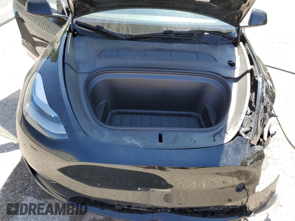 2024 Tesla Model Y z VIN 7SAYGDEDXRF991226, wystawiony jako Copart lot #62090255 z przebiegiem 42 853 mil mil oraz Szkoda całkowita • Salvage title. Historia ofert i sprzedaży dostępna na DreamBid. Obrazek 11.