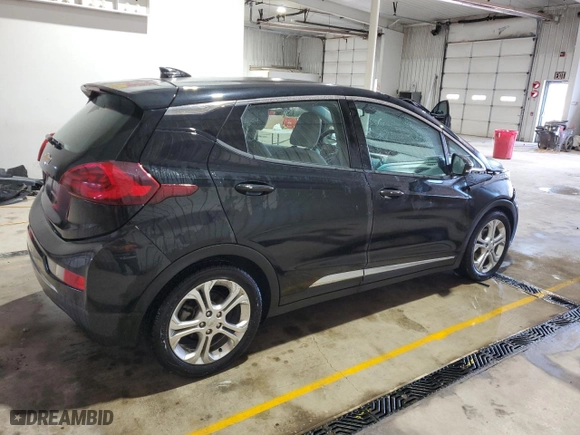 2017 Chevrolet Bolt EV LT with VIN 1G1FW6S09H4186319, listed as a Copart auction lot 51055285 with 131,317 mi miles and Salvage Title. Bid and sale history available at carsss.com. Image 3.