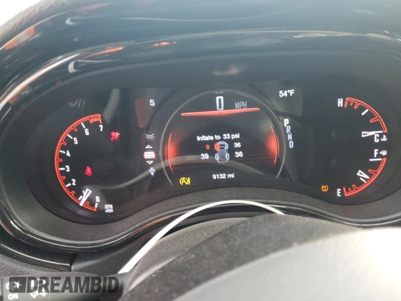 2024 Dodge Durango GT Plus with VIN 1C4RDHDGXRC237656, listed as a Copart auction lot 83590104 with 9,132 mi miles and Clean title. Bid and sale history available at DreamBid. Image 9.
