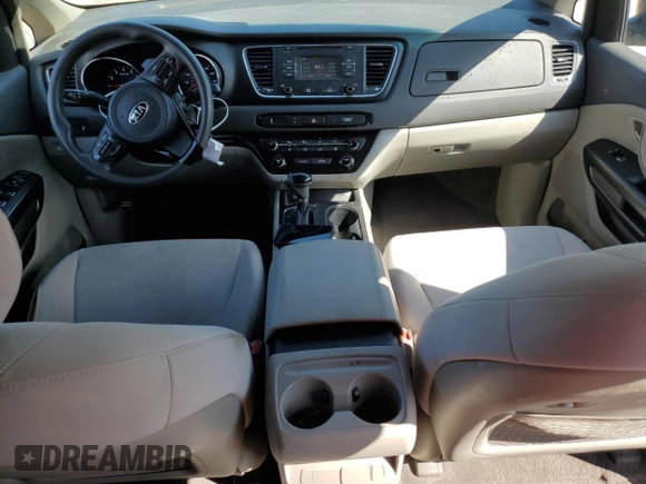 2017 Kia Sedona LX with VIN KNDMB5C13H6220108, listed as a Copart auction lot 72136674 with 72,426 mi miles and Salvage Title. Bid and sale history available at carsss.com. Image 8.