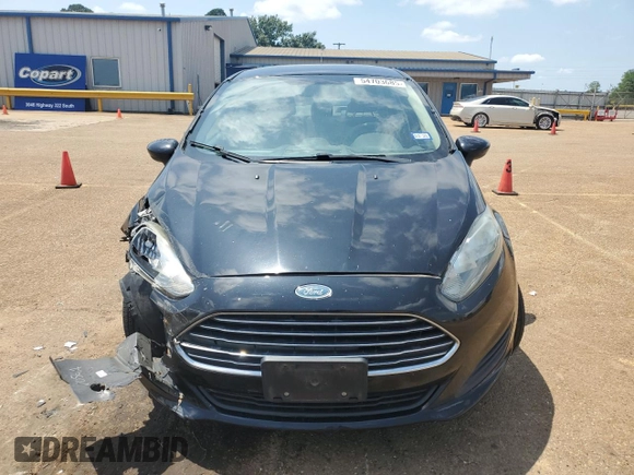 2017 Ford Fiesta S with VIN 3FADP4AJ2HM102376, listed as a Copart auction lot 54703685 with 87,459 mi miles and Salvage title. Bid and sale history available at DreamBid. Image 5.