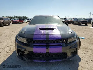 2020 Dodge Charger Scat Pack with VIN 2C3CDXGJ5LH184364, listed as a Copart auction lot 50805845 with 87,595 mi miles and Salvage Title. Bid and sale history available at carsss.com. Image 5.